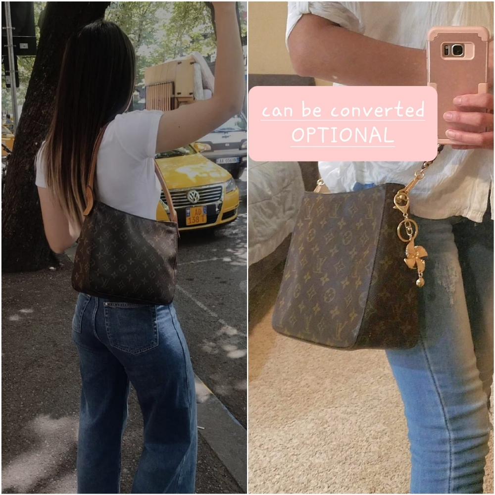 💕Louis Vuitton Looping MM Shoulder Bag Monogram